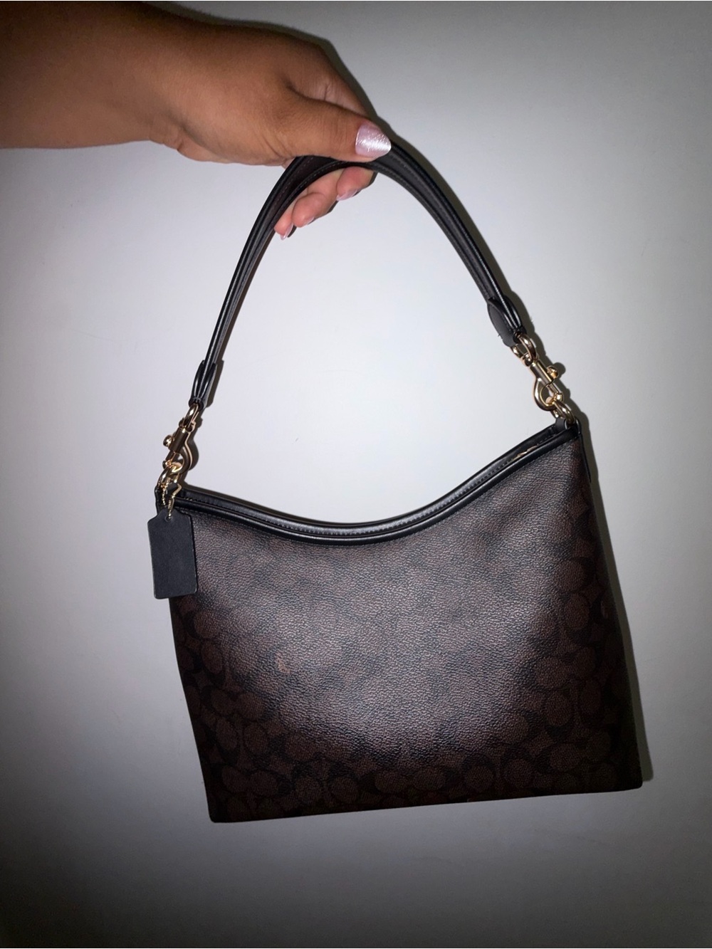 Coach Outlet Laurel Shoulder Bag In Signature Canvas - Picture 5 of 6